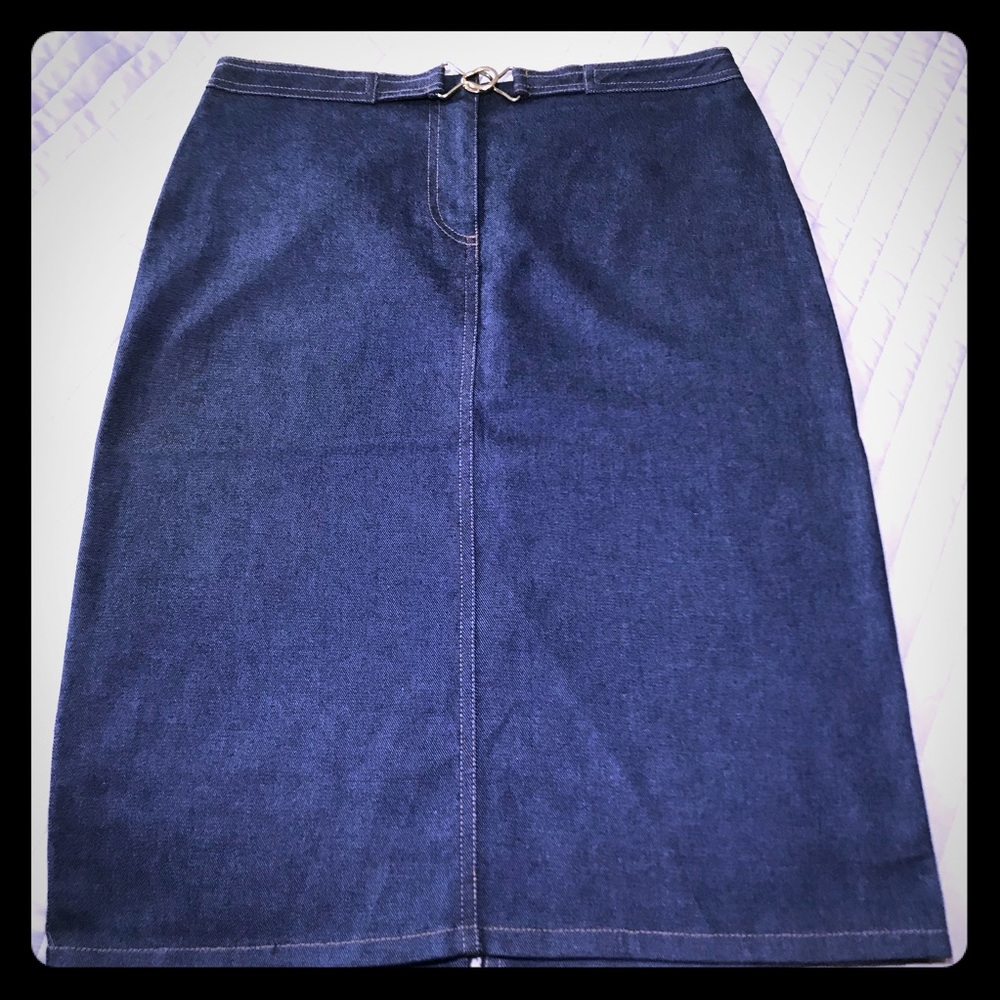 Denim skirt